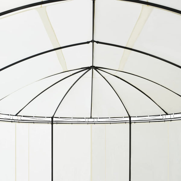 vidaXL Garden Gazebo Cream White 530x350x265 cm