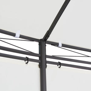 vidaXL Garden Gazebo Cream White 530x350x265 cm