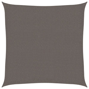 Quadratisches Sonnensegel Anthrazit 3,6x3,6 m