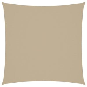 vidaXL Oxford Fabric Sun Awning Square 3.6x3.6 m Beige