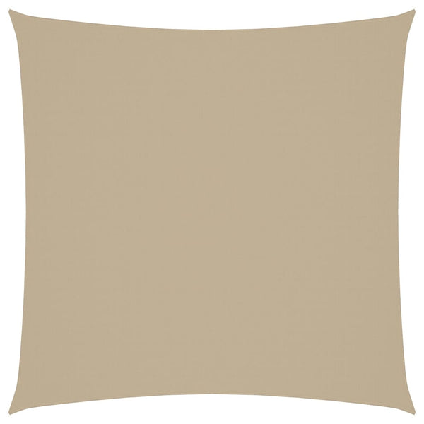 vidaXL Oxford Fabric Sun Awning Square 3.6x3.6 m Beige