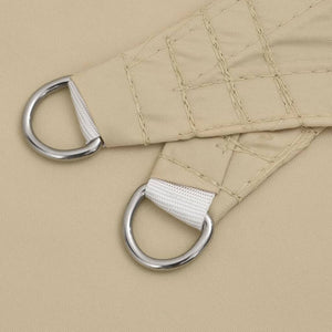 vidaXL Sun Shade Sail Oxford Fabric Rectangular 4x6 m Beige