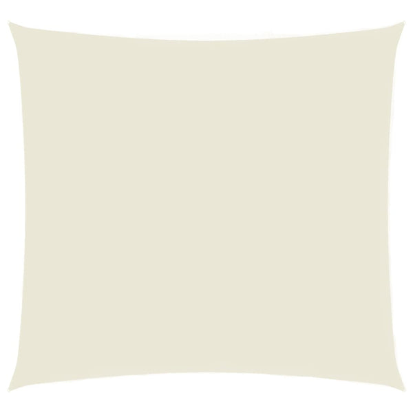 vidaXL Sun Shade Sail Oxford Fabric Square 3.6x3.6 m Cream