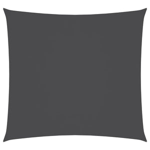 vidaXL Sun Shade Sail Oxford Fabric Square 3.6x3.6 m Anthracite