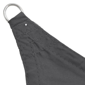 vidaXL Sun Shade Sail Oxford Fabric Triangular 5x5x5 m Anthracite