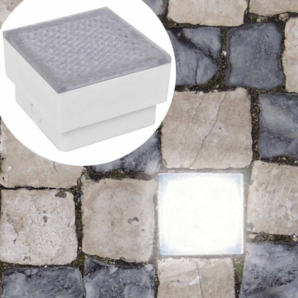 vidaXL LED Outdoor Ground Lights 6 pcs 100x100x68 mm
