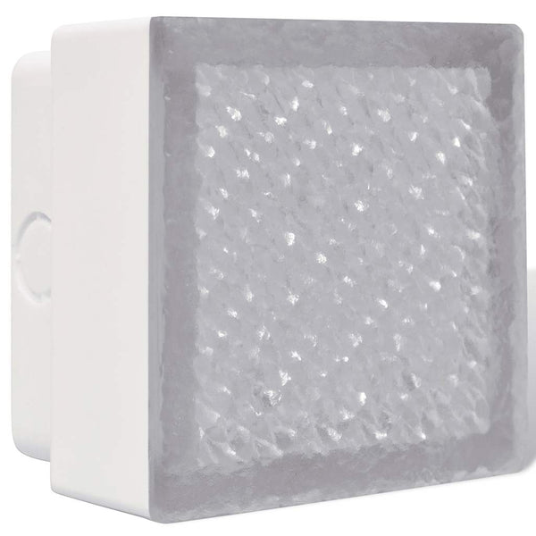 vidaXL Outdoor LED Ground Spotlights 12 pcs. 100x100x68 mm