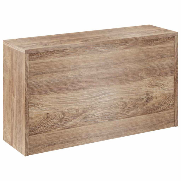 vidaXL Shoe Bench Oak 80x24x45 cm