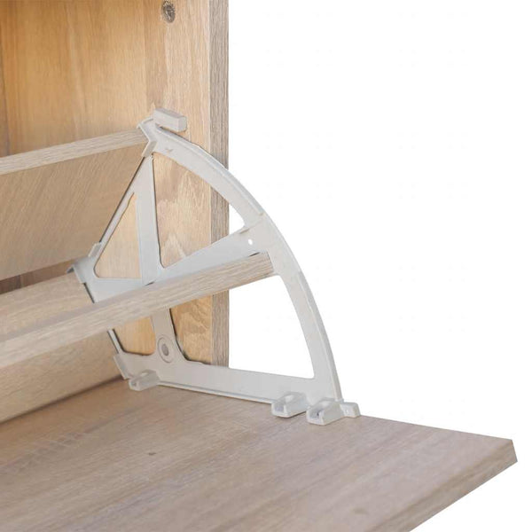 vidaXL Shoe Bench Oak 80x24x45 cm