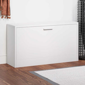 vidaXL Shoe Bench White 80x24x45 cm