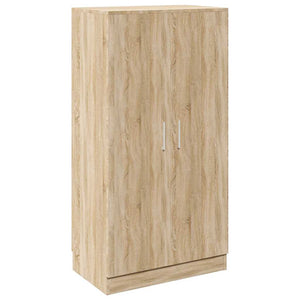 vidaXL Shoe Cabinet with 7 Compartments Oak Look