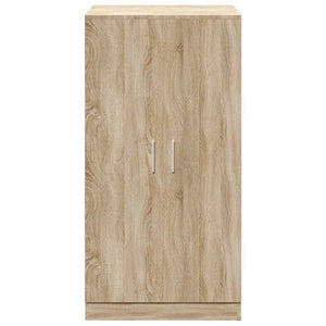 vidaXL Shoe Cabinet with 7 Compartments Oak Look