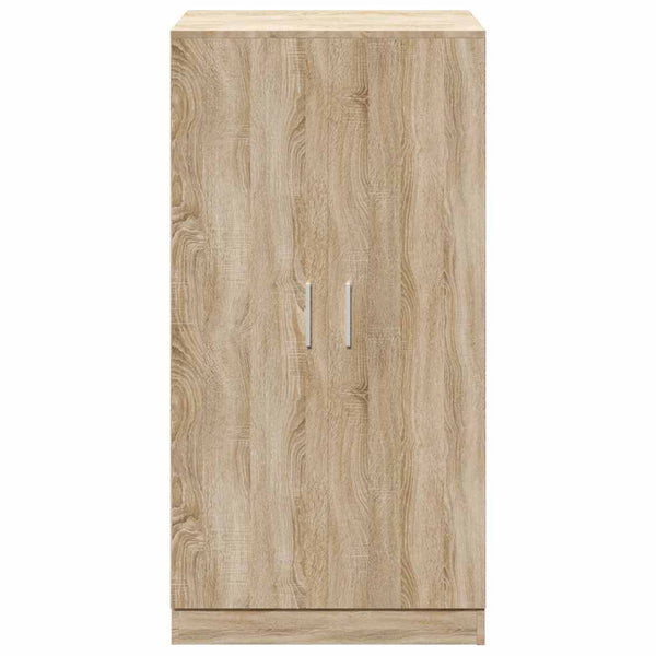 vidaXL Shoe Cabinet with 7 Compartments Oak Look