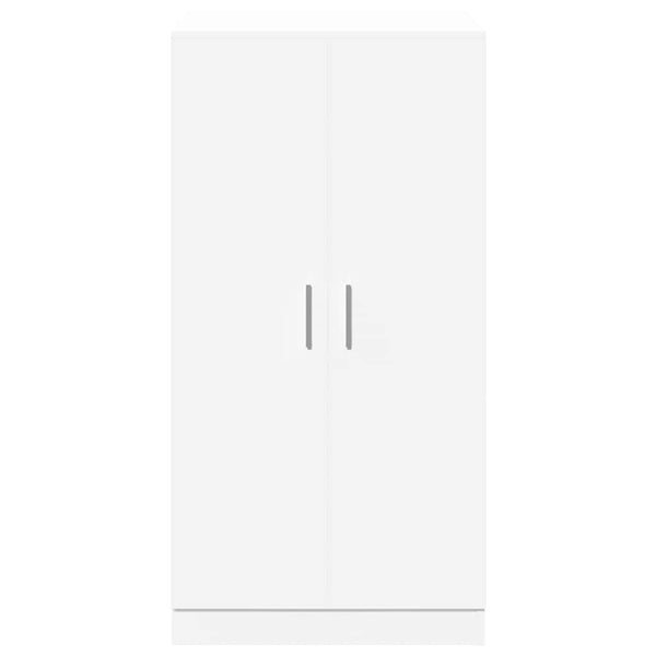 vidaXL Shoe Cabinet with 7 Compartments White