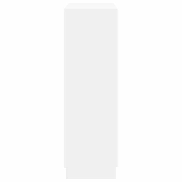 vidaXL Shoe Cabinet with 7 Compartments White