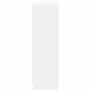 vidaXL Shoe Cabinet with 7 Compartments White
