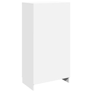 vidaXL Shoe Cabinet with 7 Compartments White