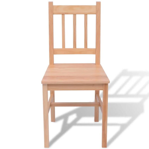 vidaXL Seven-Piece Dining Set Pine Wood