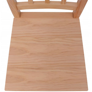vidaXL Seven-Piece Dining Set Pine Wood