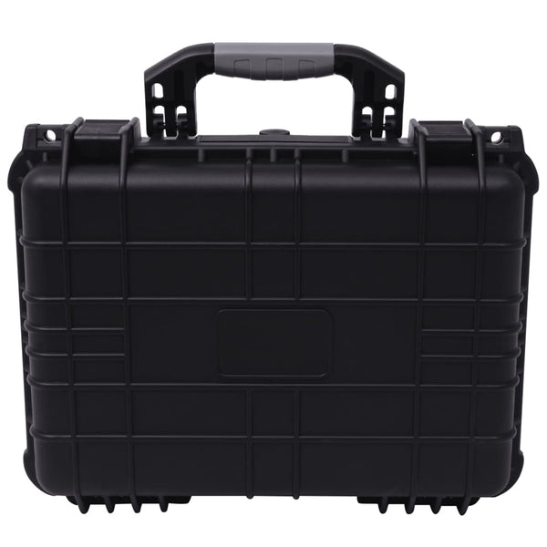 vidaXL Hazardous Material Case Black 40.6x33x17.4 cm