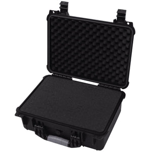 vidaXL Hazardous Material Case Black 40.6x33x17.4 cm