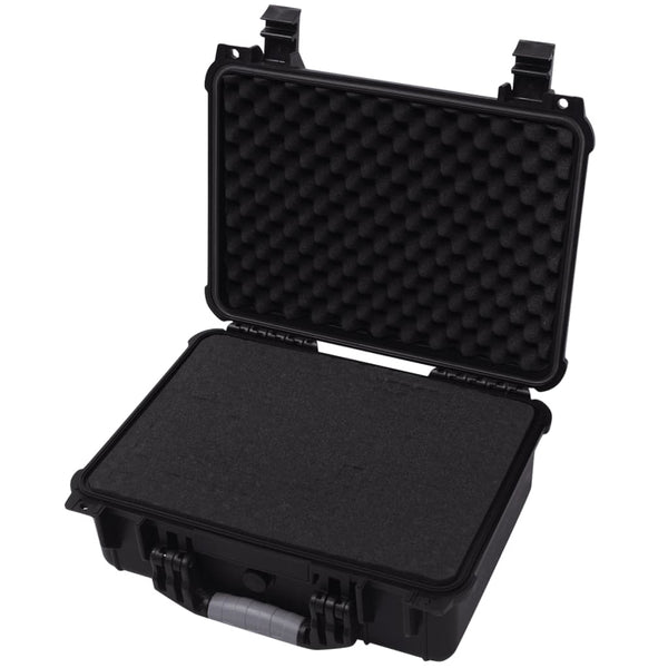 vidaXL Hazardous Material Case Black 40.6x33x17.4 cm