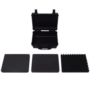 vidaXL Hazardous Material Case Black 40.6x33x17.4 cm
