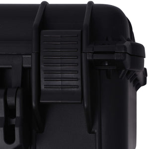 vidaXL Hazardous Material Case Black 40.6x33x17.4 cm