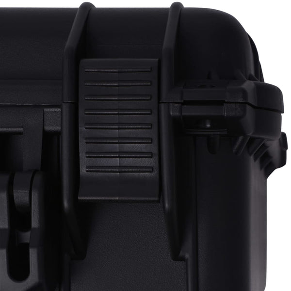 vidaXL Hazardous Material Case Black 40.6x33x17.4 cm