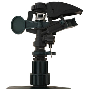 vidaXL Water Jet Animal Repeller with PIR Sensor Dark Green