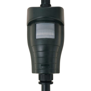 vidaXL Water Jet Animal Repeller with PIR Sensor Dark Green