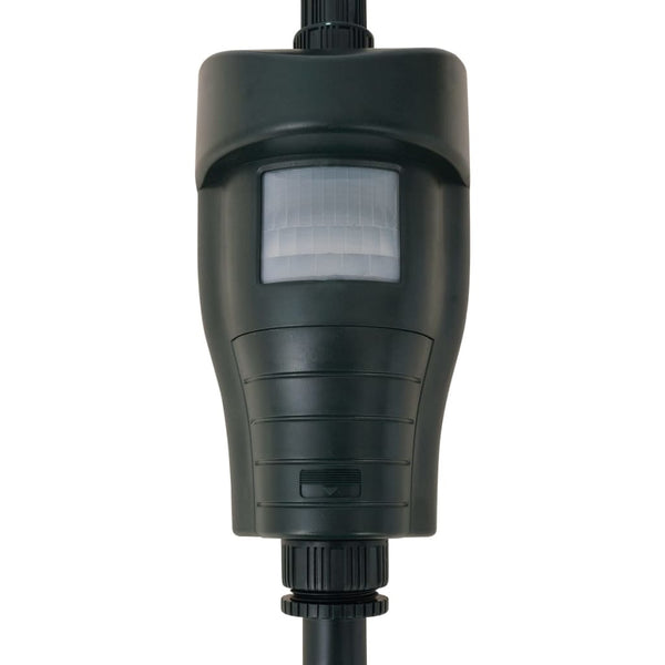 vidaXL Water Jet Animal Repeller with PIR Sensor Dark Green