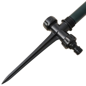 vidaXL Water Jet Animal Repeller with PIR Sensor Dark Green