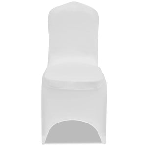 vidaXL Stretch Chair Cover 4 pcs White