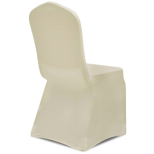 vidaXL Stretch Chair Covers 4 pcs Cream
