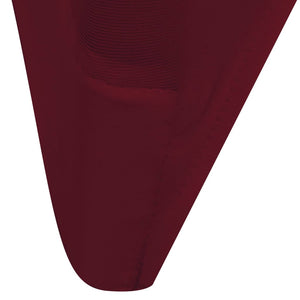 vidaXL Stretch Chair Cover 4 pcs Burgundy