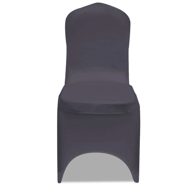 vidaXL Stretch Chair Cover 4 pcs Anthracite