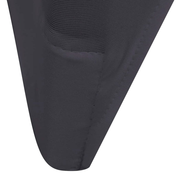 vidaXL Stretch Chair Cover 4 pcs Anthracite