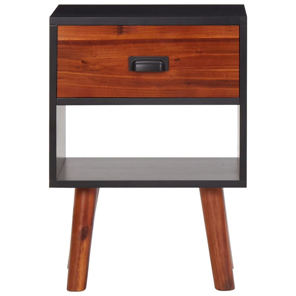 Nachttisch Akazienholz Massiv 40x30x57 cm