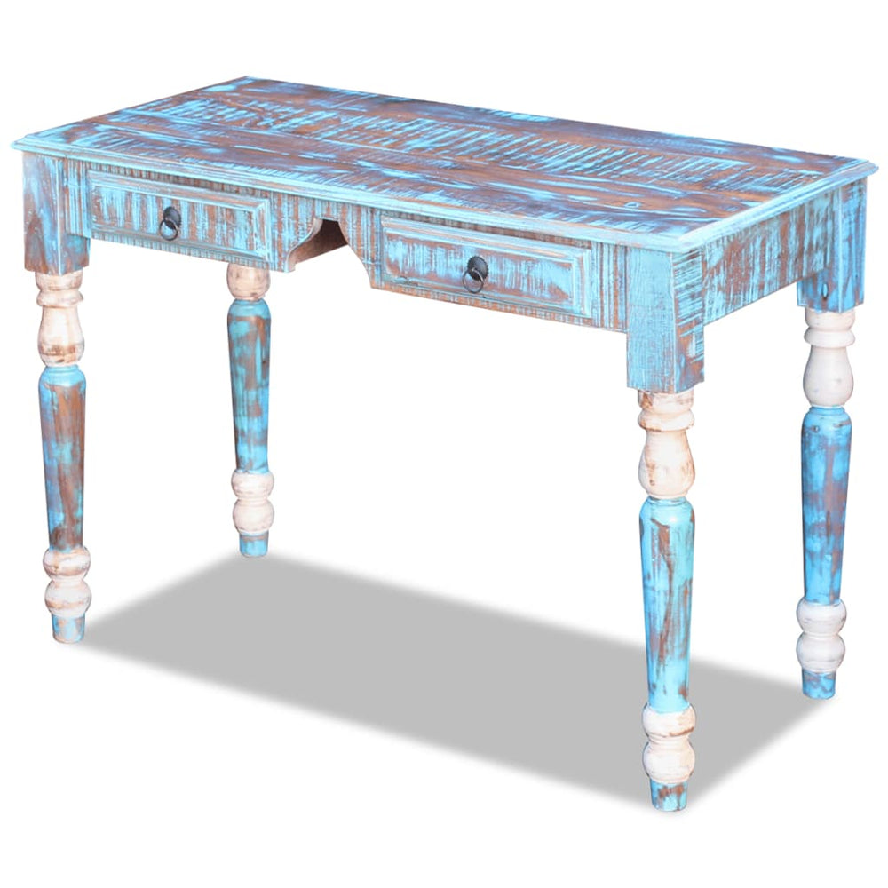vidaXL Reclaimed Wood Desk