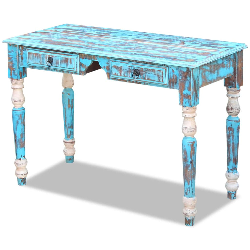 vidaXL Reclaimed Wood Desk