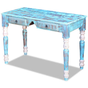 vidaXL Reclaimed Wood Desk