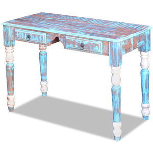 vidaXL Reclaimed Wood Desk