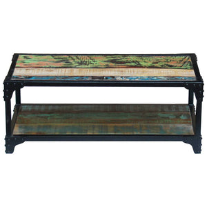 vidaXL Coffee Table Solid Reclaimed Wood