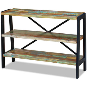 vidaXL Sideboard with 3 Shelves Reclaimed Wood