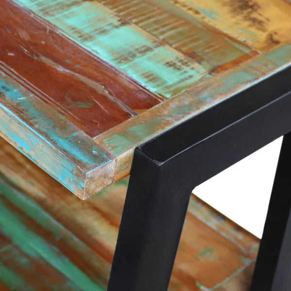 vidaXL Sideboard with 3 Shelves Reclaimed Wood