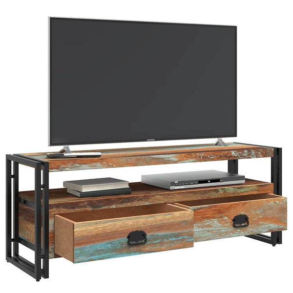 vidaXL TV Cabinet Solid Reclaimed Wood