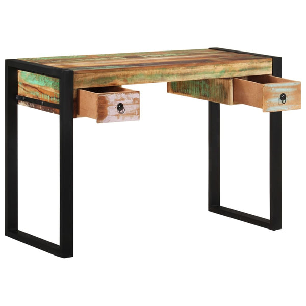 vidaXL Reclaimed Wood Desk