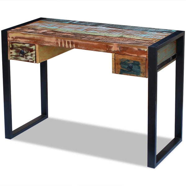 vidaXL Reclaimed Wood Desk