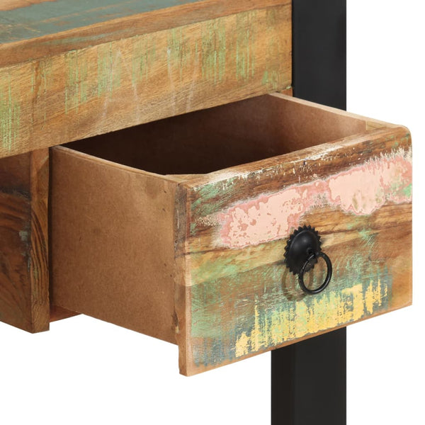 vidaXL Reclaimed Wood Desk